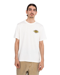 The Element Mens Timber Acceptance T-Shirt in Egret