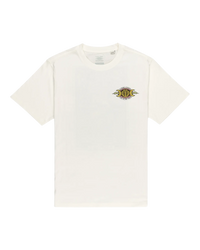 The Element Mens Timber Acceptance T-Shirt in Egret