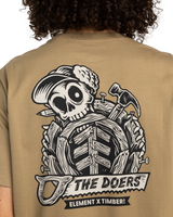 The Element Mens Timber Icons T-Shirt in Khaki