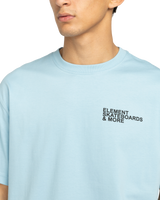 Motion Tree T-Shirt in Forget Me Not