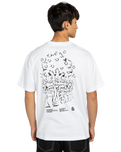 Motion Tree T-Shirt in Optic White