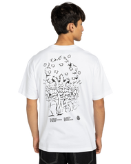 Motion Tree T-Shirt in Optic White