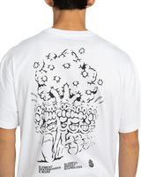 Motion Tree T-Shirt in Optic White