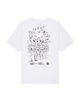 Motion Tree T-Shirt in Optic White