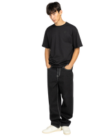 Aligator T-Shirt in Flint Black