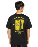 Grip It T-Shirt in Flint Black