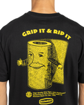 Grip It T-Shirt in Flint Black