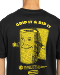 Grip It T-Shirt in Flint Black