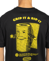 Grip It T-Shirt in Flint Black