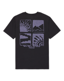 4 Elements T-Shirt in Off Black