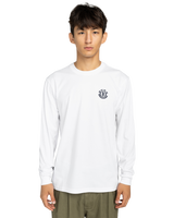 Path Ahead Long Sleeve T-Shirt in Optic White