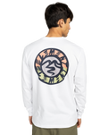 Path Ahead Long Sleeve T-Shirt in Optic White