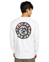 Path Ahead Long Sleeve T-Shirt in Optic White