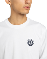 Path Ahead Long Sleeve T-Shirt in Optic White