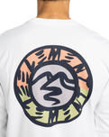Path Ahead Long Sleeve T-Shirt in Optic White