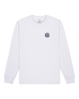 Path Ahead Long Sleeve T-Shirt in Optic White