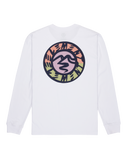 Path Ahead Long Sleeve T-Shirt in Optic White