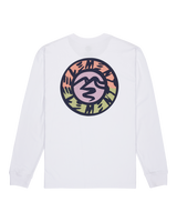 Path Ahead Long Sleeve T-Shirt in Optic White