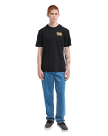 The Element Mens Timber Van T-Shirt in Flint Black