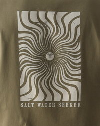 Kaleidoscope T-Shirt in Faded Khaki