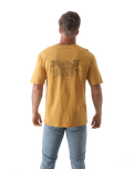 The Salt Water Seeker Mens Hideout T-Shirt in Faded Mustard