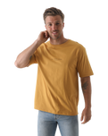 The Salt Water Seeker Mens Hideout T-Shirt in Faded Mustard
