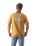 The Salt Water Seeker Mens Map 3.0 T-Shirt in Faded Mustard