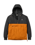 Oceanic Insulated Jacket in Black & Retro Orange