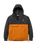 Oceanic Insulated Jacket in Black & Retro Orange
