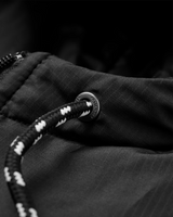 Oceanic Insulated Jacket in Black & Retro Orange