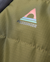 Oceanic Insulated Jacket in Black & Khaki