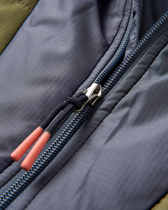 The Passenger Mens Oceanic Insulated Jacket in Black & Khaki