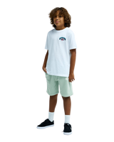 Boys Easy Day Jogger Shorts in Blue Haze