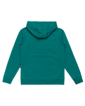 The Quiksilver Boys Boys Basic Hoodie in Teal Green