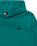 The Quiksilver Boys Boys Basic Hoodie in Teal Green