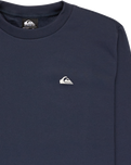 The Quiksilver Boys Boys Basic Sweatshirt in Navy Blazer