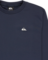 The Quiksilver Boys Boys Basic Sweatshirt in Navy Blazer