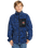 The Quiksilver Boys Boys Ice Fields Full Zip Fleece Jacket in Nebulas Blue