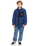 The Quiksilver Boys Boys Ice Fields Full Zip Fleece Jacket in Nebulas Blue