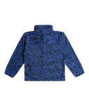 The Quiksilver Boys Boys Ice Fields Full Zip Fleece Jacket in Nebulas Blue