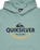 The Quiksilver Boys Boys Typed Out Hoodie in Aquifer