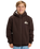 The Quiksilver Boys Boys Sherpa Zip Fleece Jacket in Chocolate Brown