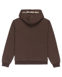 The Quiksilver Boys Boys Sherpa Zip Fleece Jacket in Chocolate Brown