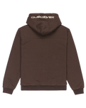 The Quiksilver Boys Boys Sherpa Zip Fleece Jacket in Chocolate Brown