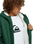 The Quiksilver Boys Boys Sherpa Zip Fleece Jacket in Forest