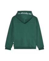 The Quiksilver Boys Boys Sherpa Zip Fleece Jacket in Forest
