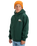 The Quiksilver Boys Boys Sherpa Zip Fleece Jacket in Trekking Green
