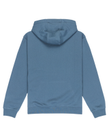 The Quiksilver Boys Boys Comp Logo Hoodie in China Blue