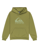 Boys Comp Logo Hoodie in Loden Green