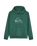 The Quiksilver Boys Boys Comp Logo Hoodie in Forest